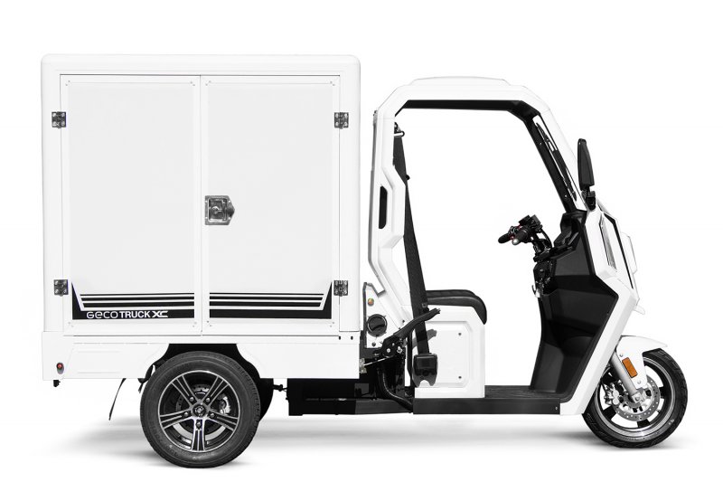 EEC Elektroauto Geco Truck XC V9 3kW inkl. 4,3 kW/h|72V 60Ah Batterien Straßenzulassung Pickup Kofferaufbau