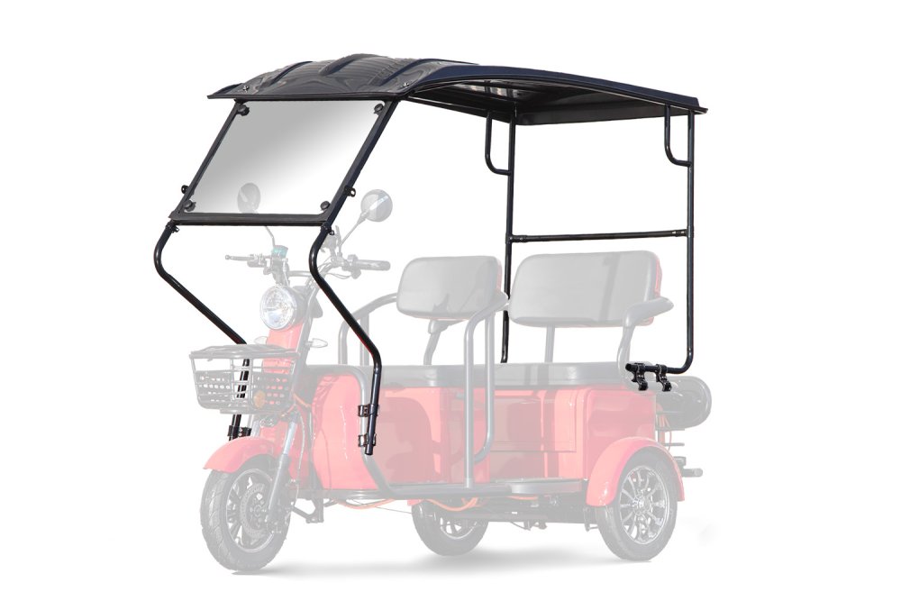 Dachaufbau für Dreirad E-GO! City AX3 Überdachung