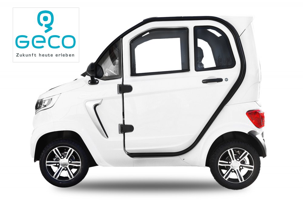 EEC Elektroauto Geco Buena 1,5kW Gleichstrommotor inkl. 60V 58Ah Batterien Straßenzulassung 25km/h