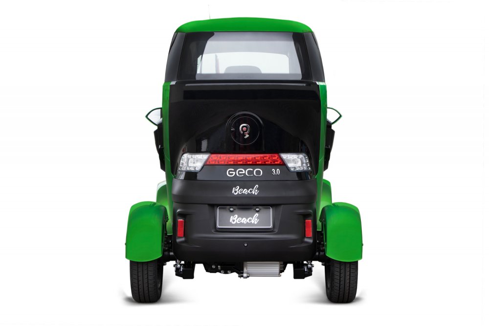 Elektroauto Geco Beach 3000 V8 3kW inkl. 5,4 kW/h|60V 90Ah Graphen Batterien Straßenzulassung EEC