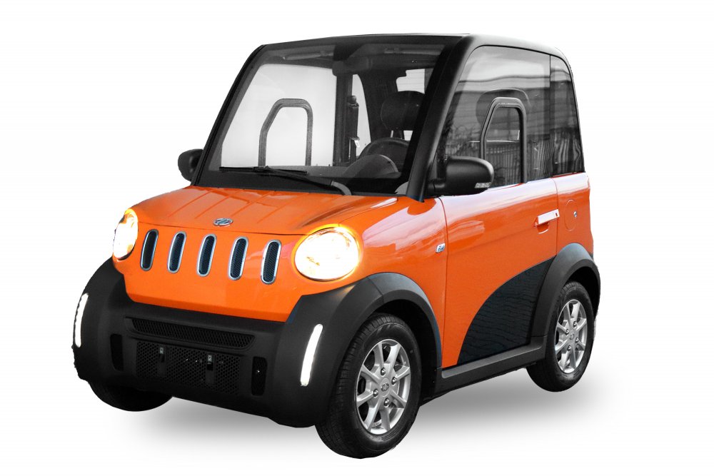 EEC Elektroauto Geco TWIN 4.0 3.5kW brushless Motor inkl. 7,2 kW/h|60V 120Ah Batterien Straßenzulassung